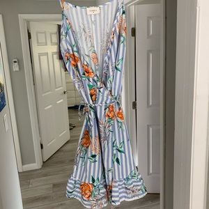 Evenly wrap dress - size small